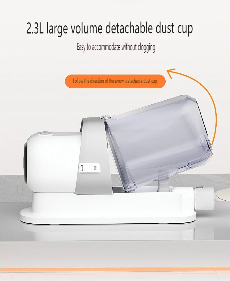 ✂️ Kit de aspiradora y cortapelos eléctrico para mascotas con bajo ruido - Corte limpio, sin miedo ni pelos por toda la casa. 🐶🐾