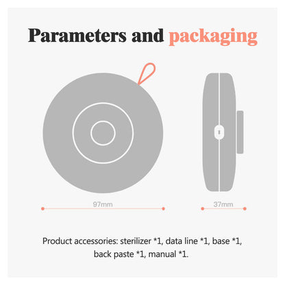 Pet Deodorizer Cat Litter Box Deodorant Cat Supplies Deodorizer Dog Deodorizer Intelligent Sterilization Negative Ions