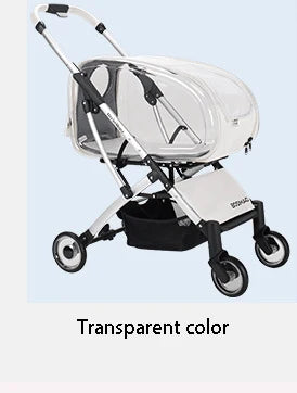 🛻CARRITO PLEGABLE CON ESTILO - Para paseos seguros y cómodos con tu peludo copiloto.