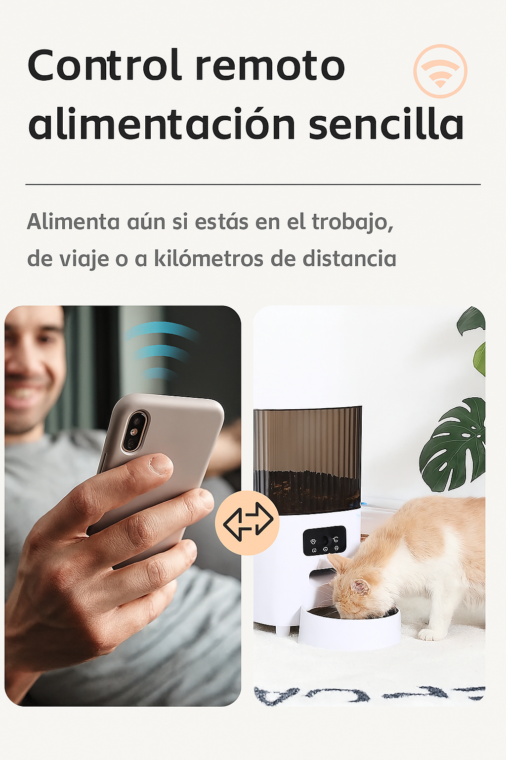 🐾COMEDERO INTELIGENTE DOBLE- Te presentamos el comedero inteligente  y con cámara!