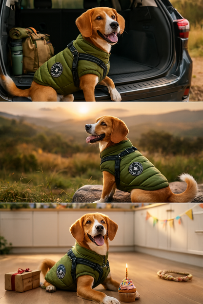 🐾 ARNES CHALECO IMPERMEABLEA Y CALENTITO