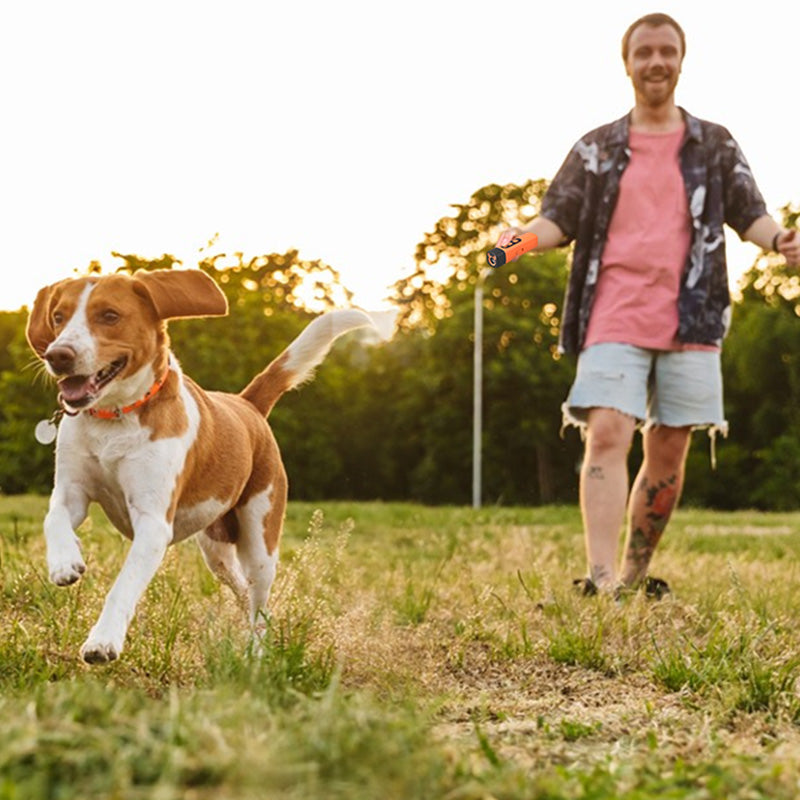 2025 Dog Repellent: Ultrasonic dog training device, rechargeable dog bark deterrent with LED flashlight.
