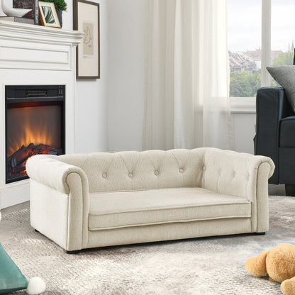 🛋️SOFA ELEGANTE  PARA PELUDOS - Un rincón cómodo que se ve bien en cualquier sala bonita.