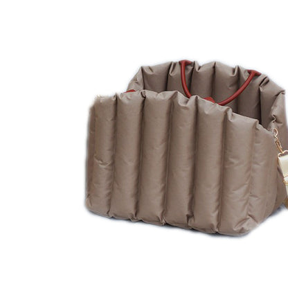 👜 NIDO DE VIAJE 2 EN 1 - Bolsa segura y cama cálida para tus escapadas con peludos.