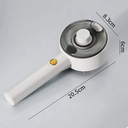 🪮PEINE MASAJEADOR CON SPRAY ELECTRICO - Cepilla, desenreda y relaja al mismo tiempo con vapor cálido.