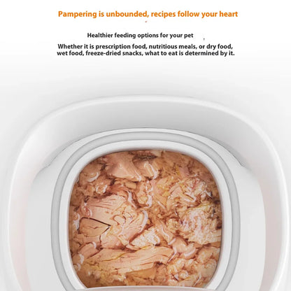 🍽️ COMEDERO INTELIGENTE PARA MICHIS. Sirve justo a tiempo y en la cantidad ideal.