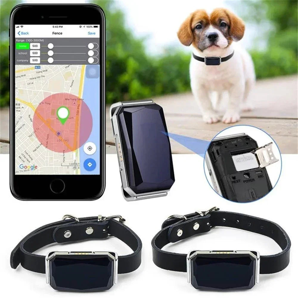 🐾LOCALIZADOR GPS PRECISO - GPS preciso con batería larga para que nunca lo pierdas de vista.